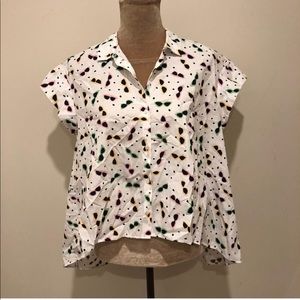 Zara sunglasses stop size L, high low style